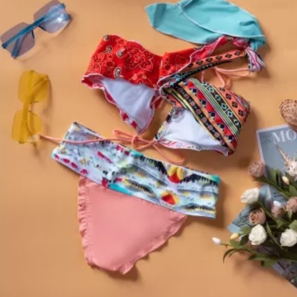 💥sale 💥New boutique swimsuit L top Xl bottom - Picture 6 of 15